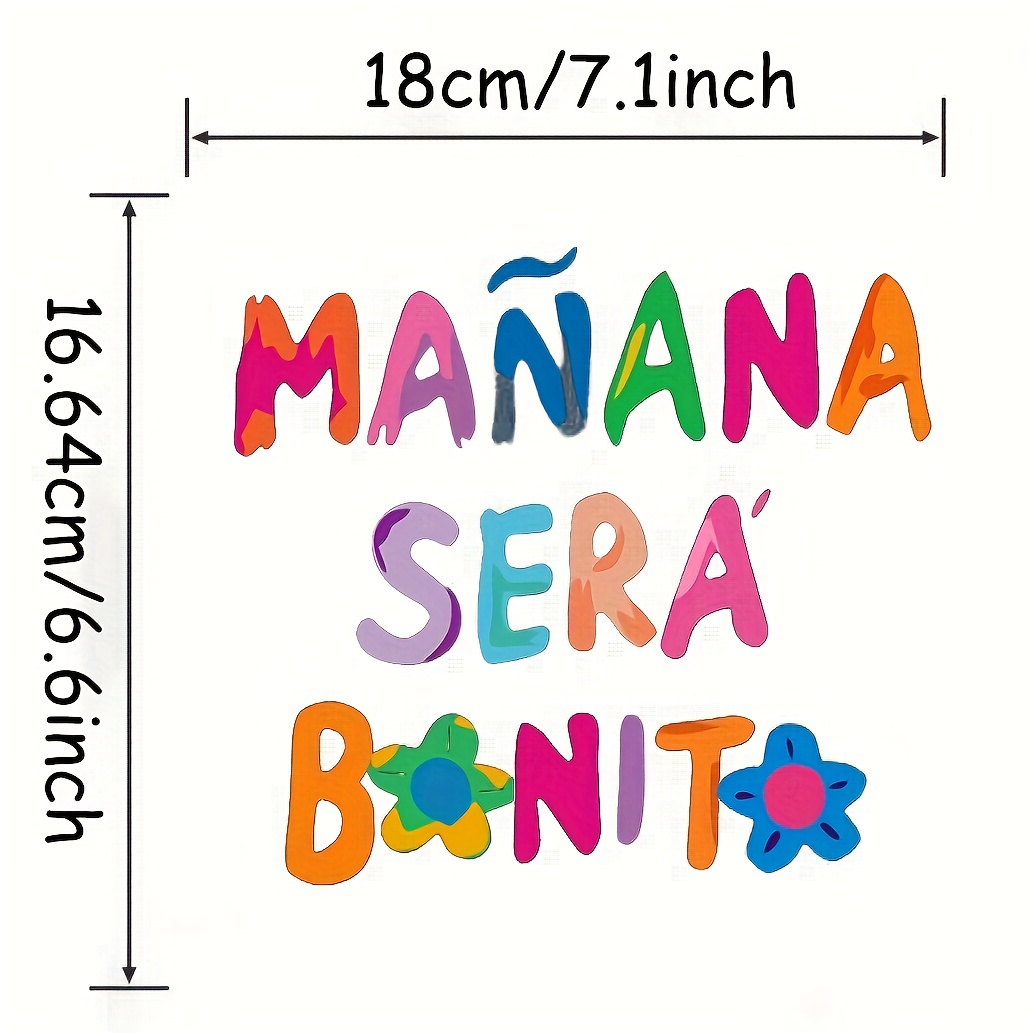 TEMU 4 piezas de pegatinas de vinilo termoadhesivo de transferencia de , parches termoadhesivos y apliques de cinta con estampado de alfabeto