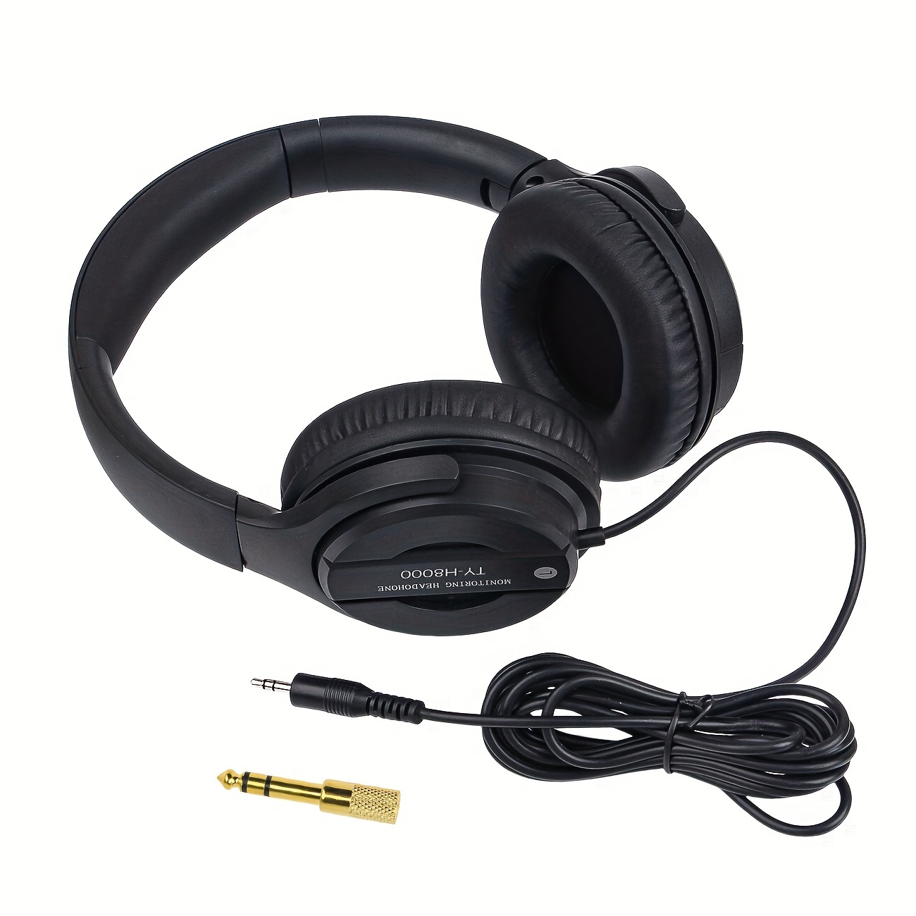 

[ ] Urizons -end Headphones Over Ear Earphones Dj Headsets For //computer/electronic Etc Electronic 3.5-6.5mm Adapter