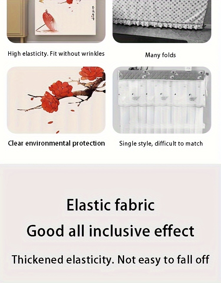 elastic stretch dust cover for radiator abs material universal fit heat resistant anti blackening decorative dust protector for   systems details 2