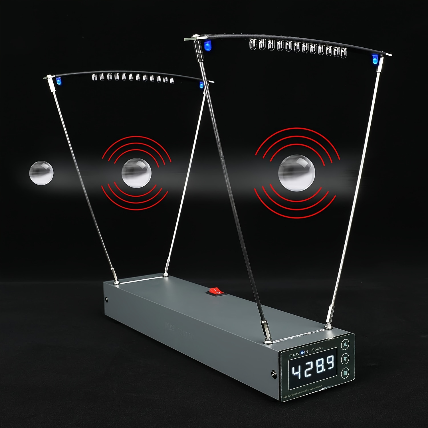 SHOOTING CHRONOGRAPH SHOOTING Speed Meter Ball Velocity Energy test HT-X3005 EUR 35,58 - DE