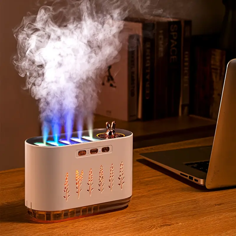 A Usb Rechargeable Aromatherapy Humidifier Colorful Lights