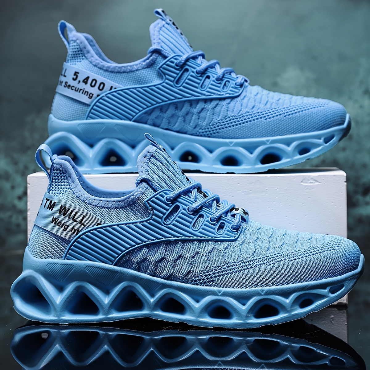 sneakers mens sports shoes summer mesh surface breathable - Temu display picture 1