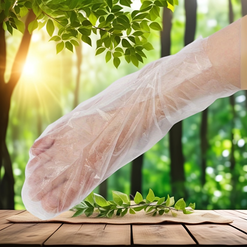 100pcs disposable foot mask cover, plastic foot cover, suitable for foot repair, foot moisturizing socks SPA foot care, transparent foot mask socks for trial shoes, with stickers, comfortable closure.