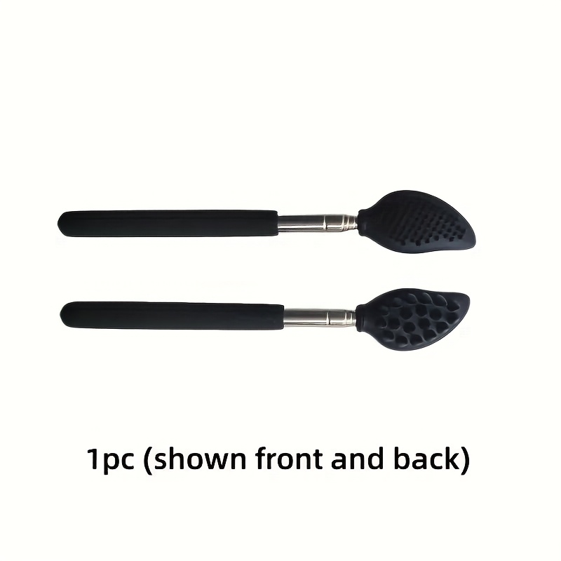 1pc retractable silicone back scratcher with   anti   portable massager for men women and seniors   options   for back comfortable massage tool durable construction Product details 4