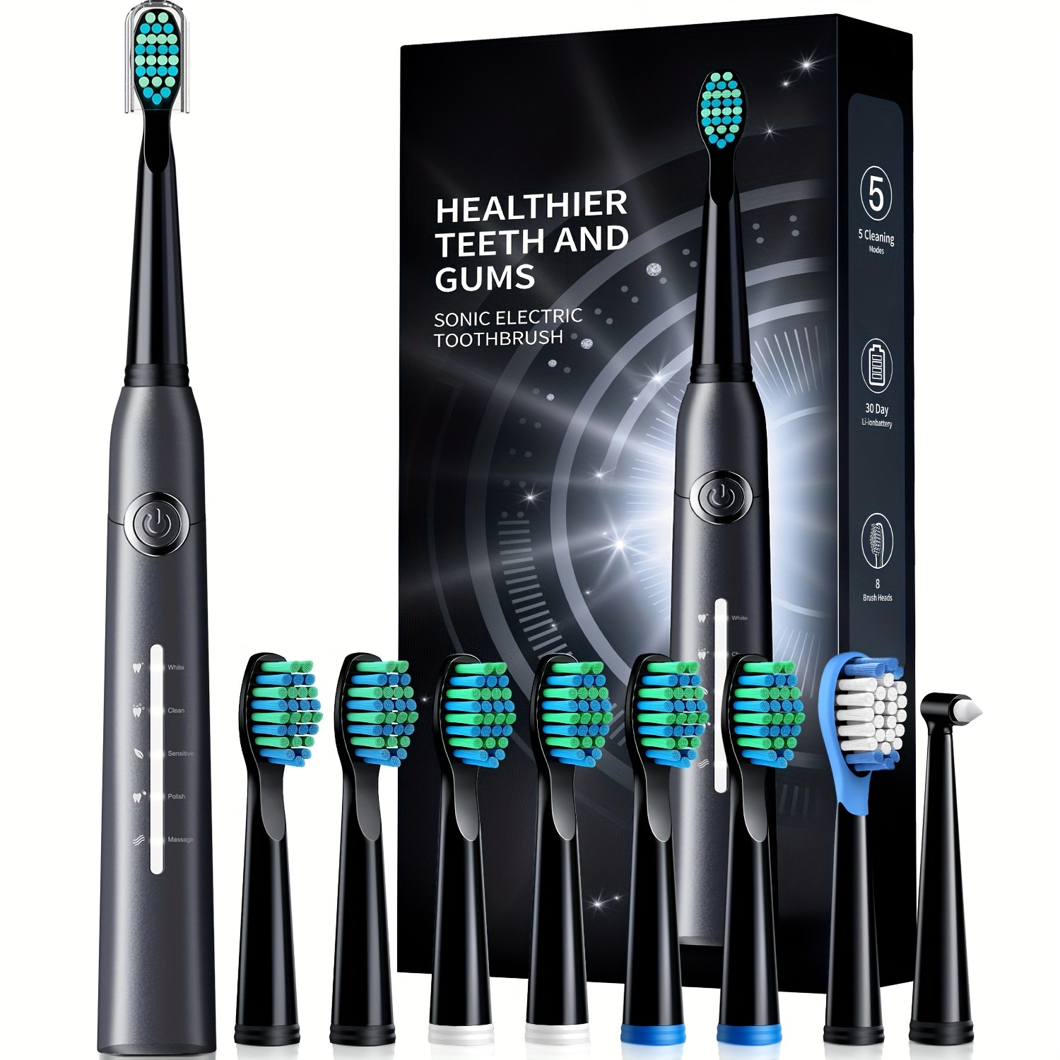 

Toothbrush, Toothbrushes 8 40000 Vpm 5 , Toothbrushes 4 , Rechargeable Toothbrush For Adult