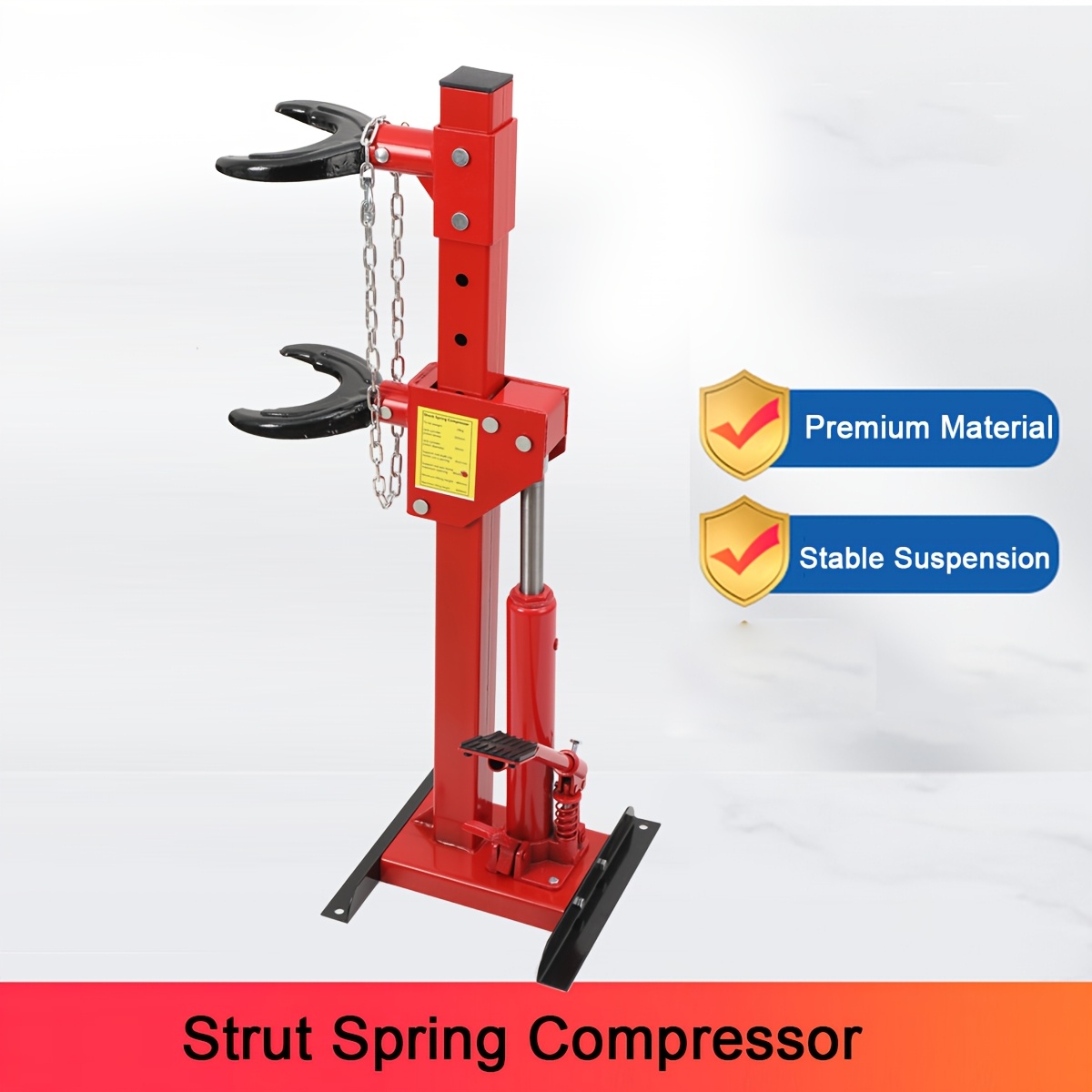 Image of Hydraulic Strut Spring Compressor 3 Ton, Auto Coil Tool For Removing