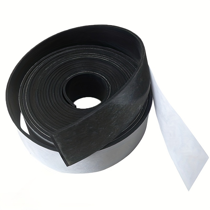 

Self-adhesive Solid Rubber Strip Roll - 1" Wide X 1/16" Thick, Waterproof, Shock-absorbing For Diy Projects, Crafts, Floor Protection & Leveling, 10ft Long