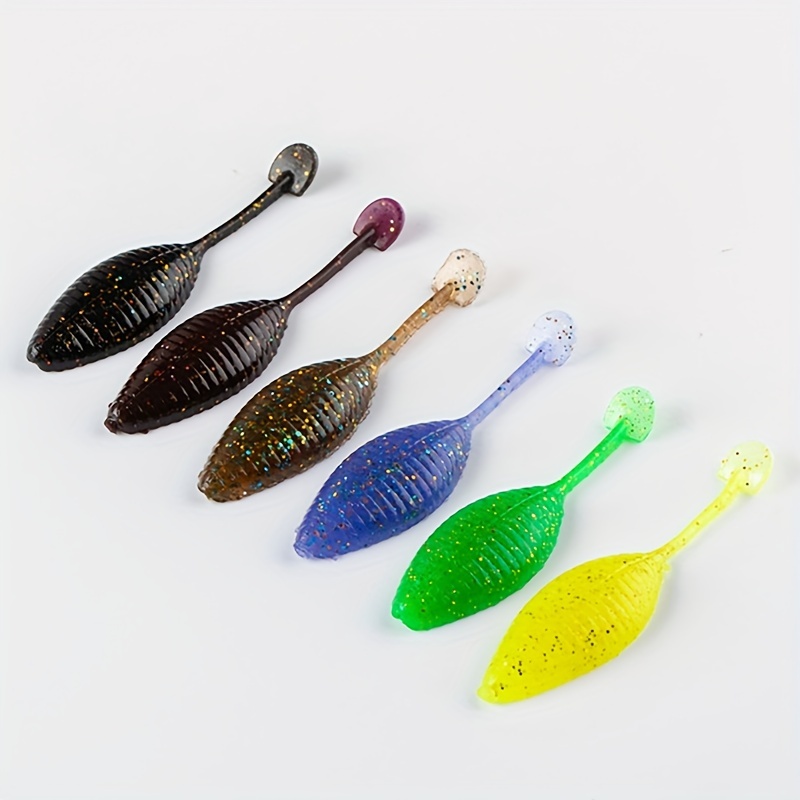 3 Forked Tail Grub Soft Plastic 3.3g in Various Colours