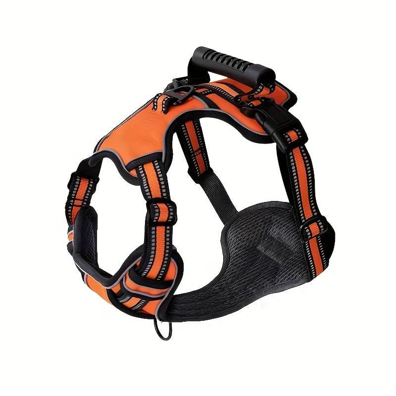 Dog Harness No Pull Breathable Reflective Dog Harness Vest With Handle For Small Large Dogs Outdoor Walking Training Supplies