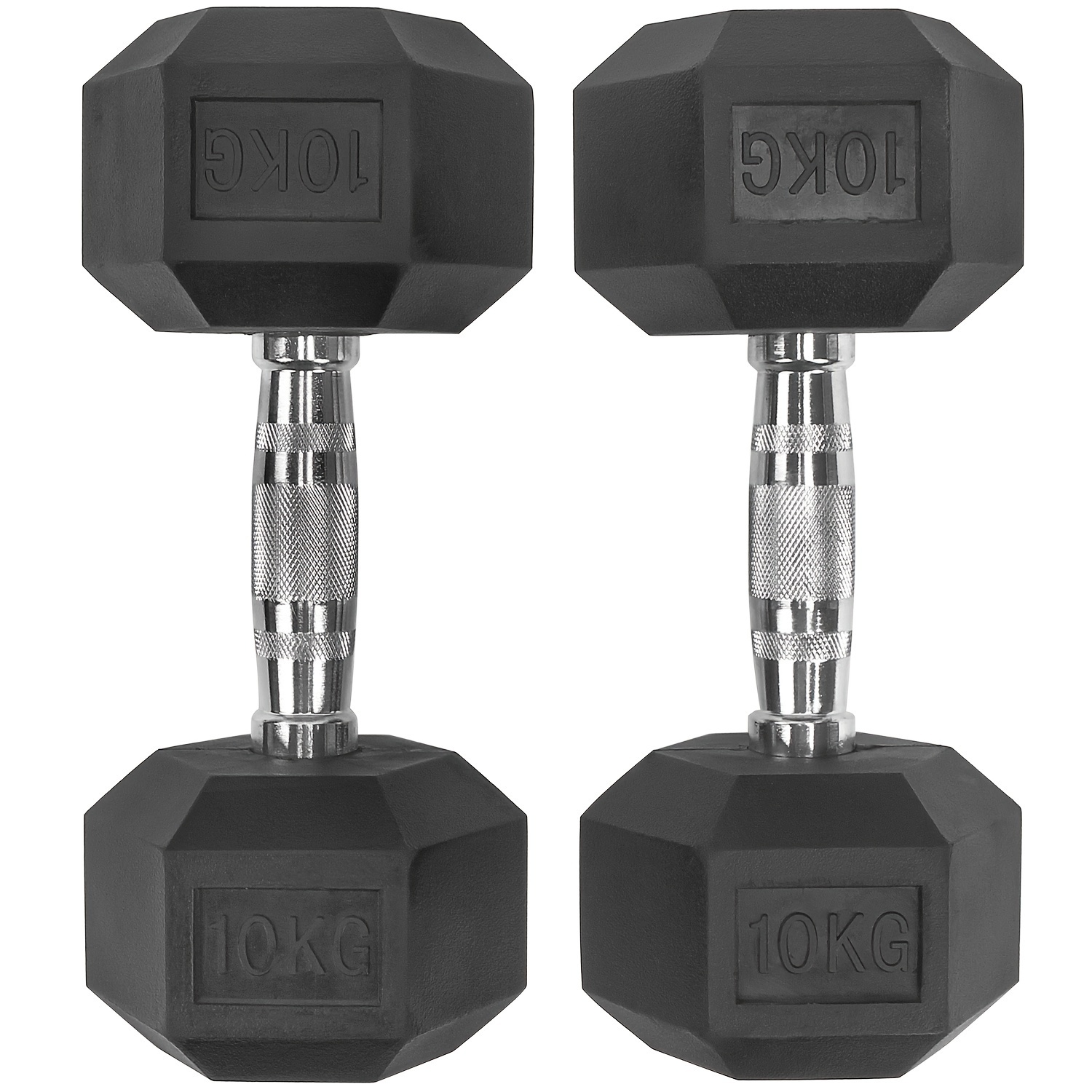 TEMU 2pcs Dumbbells, Hex Dumbbells, For Strength Training, Body Shaping, Weightlifting