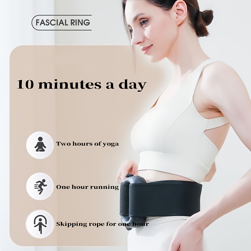 latest new   fascia ring with 5 vibration   and 5 strong vibration   deep tissue impact massage ring light and convenient suitable for shoulders waist and legs best gift Product details 0