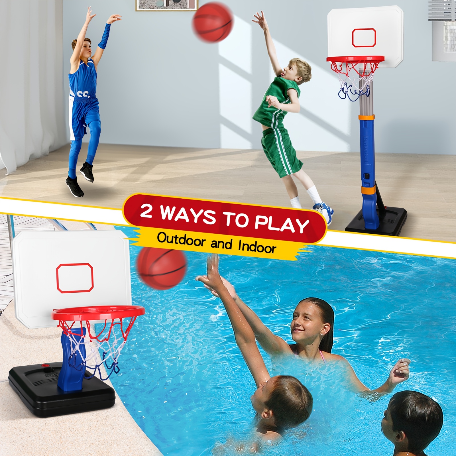 swim ways basketball hoop