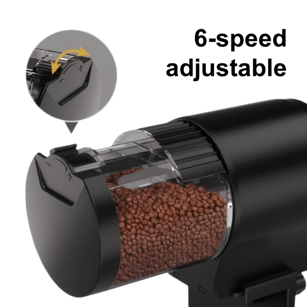 automatic fish feeder sold on Temu United States