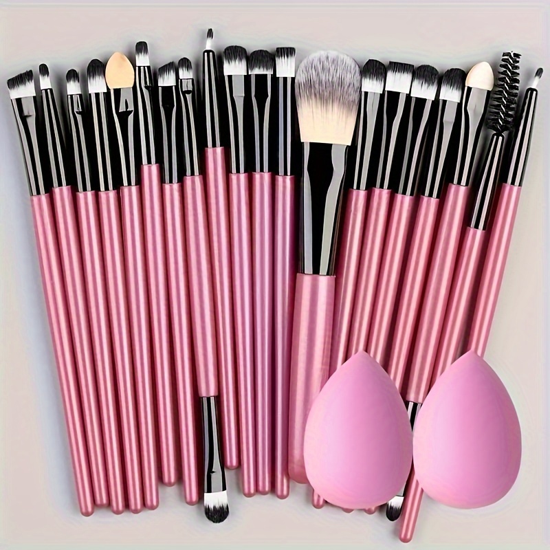 

Makeup Set, Synthetic , Low Allergenic, Abs Plastic , Includes , Foundation, Blush, Brushes,