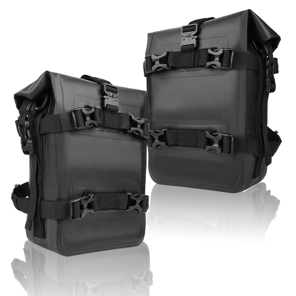 With Detachable Strap For R1200gs, , For , And For Dl650 , Featuring Pvc Frame Crash Bars, In Black