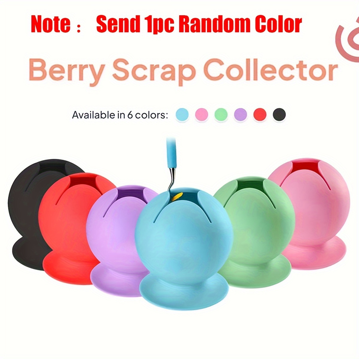 1pc Random Color Diamond Painting Tool 5d Diamond Additions Storage Device Waste Diamond Collector Garbage Bin Diamond Pen Holder
