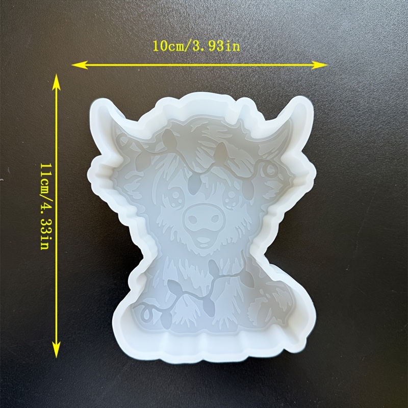 TEMU Resin Silicone Mold, 1pc Of Christmas Bulb-shaped Car Air Freshener Silicone Mold, Versatile Resin Silicone Mold