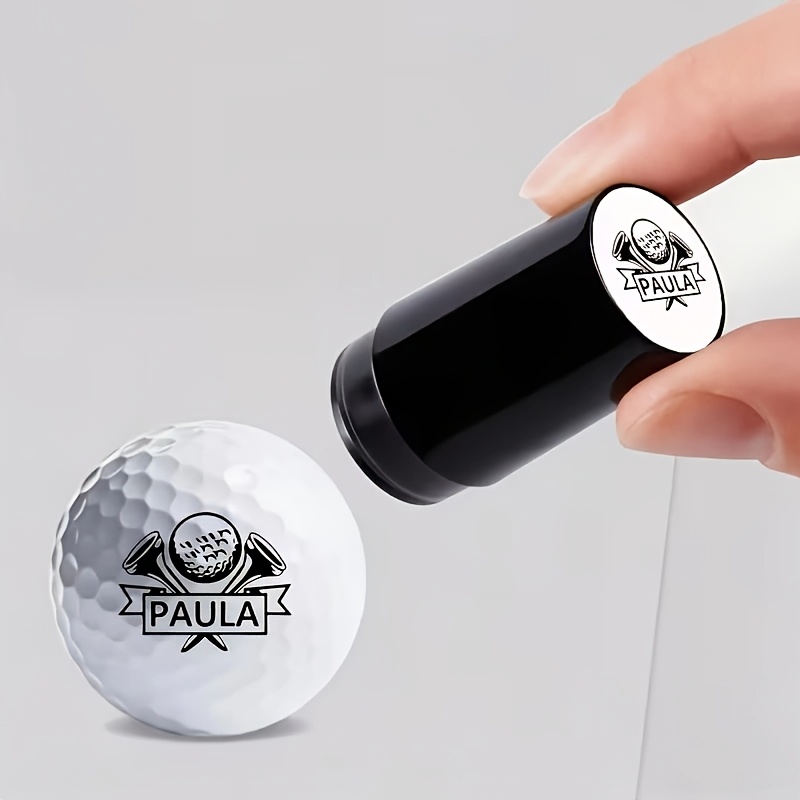 TEMU Custom Application, Custom Golf Ball Stamp, Quick-drying Waterproof Personalized Custom Golf Ball Stamp Custom, Personalized (self-inking) Golf