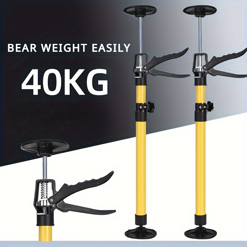 

Versatile Support Rod For Cabinet Installation - Telescopic Wardrobe Lifter, Strong Load-bearing For Bathroom Mirrors & , 88lbs Capacity