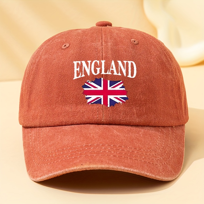 1pc   baseball cap   patriotic hat in black with   england lettering non stretch fabric for men women   travel sports everyday casual wear outdoor activities stylish headwear durable construction unisex headwear     16