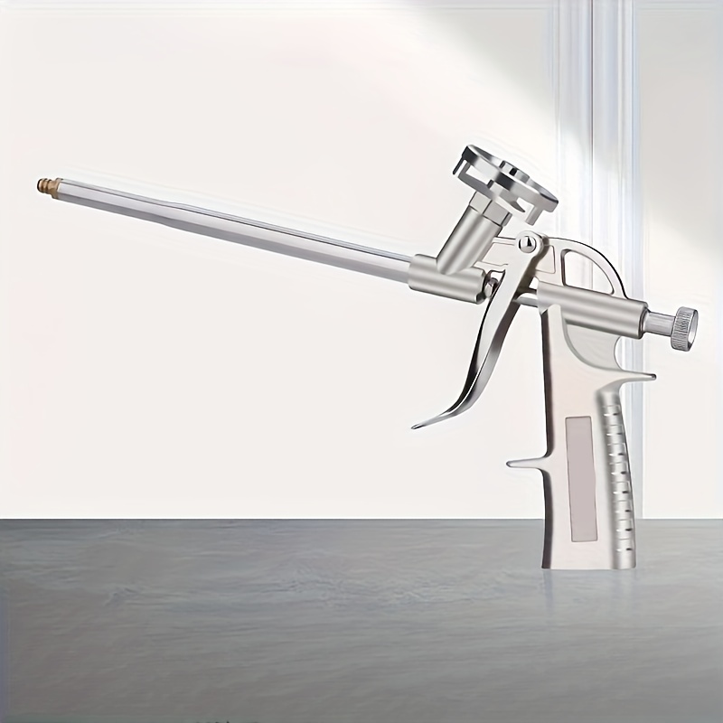 1pc Professional Foam Bottle Sealant Gun: Foam Adhesive Gun, Easy To Clean, Produces Foam Effortlessly, Designed For Air Conditioning Doors And Windows