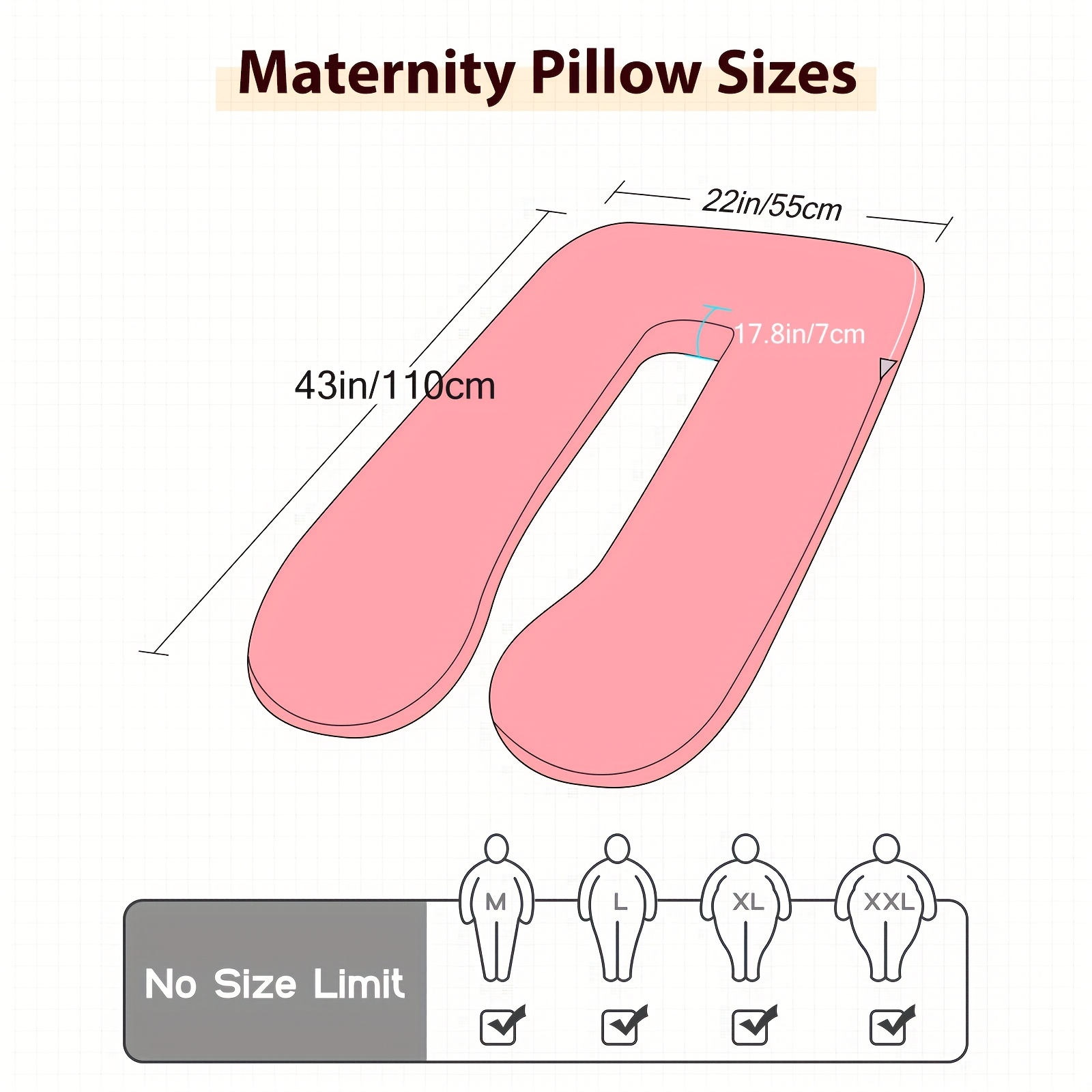 2025 New Pillow Sleep Pillow Body Pillow Companion Pillow Multi Functional Soft And Comfortable For Back, Legs And Belly Support Christmas & Halloween Gift Body Pillow, Baby Items