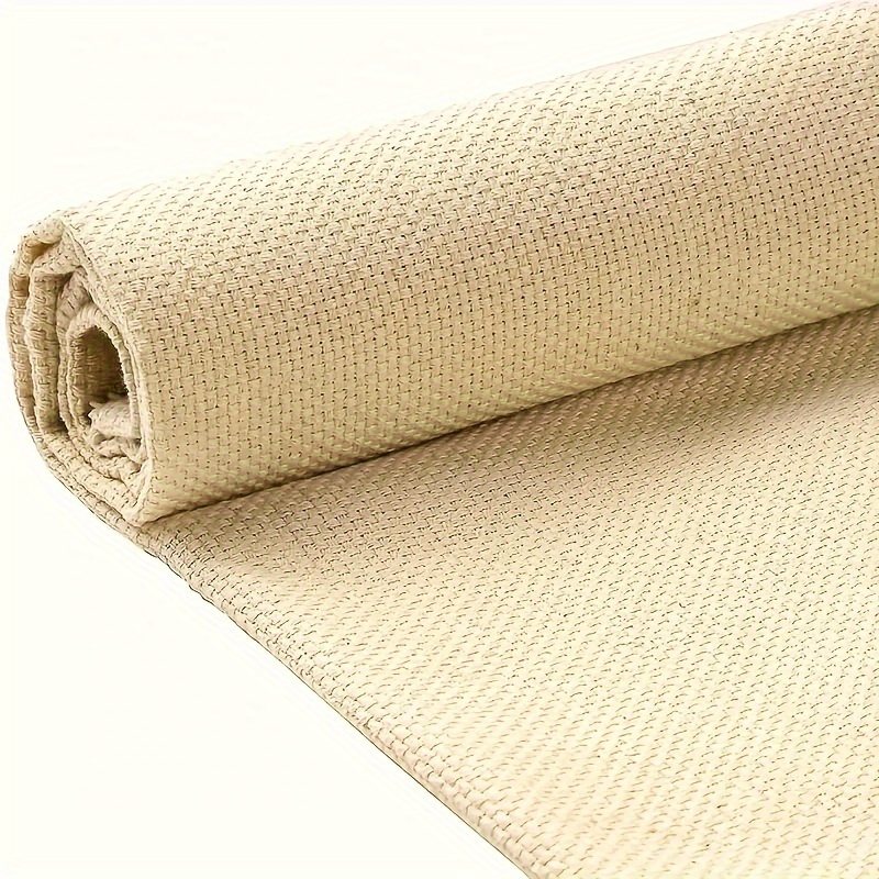 

1pc 26.3"x 19.6", 67x50cm Monk's Cloth, Cotton Punch Needle Fabric For Rug-punch-suit For Rug Punch Handwork