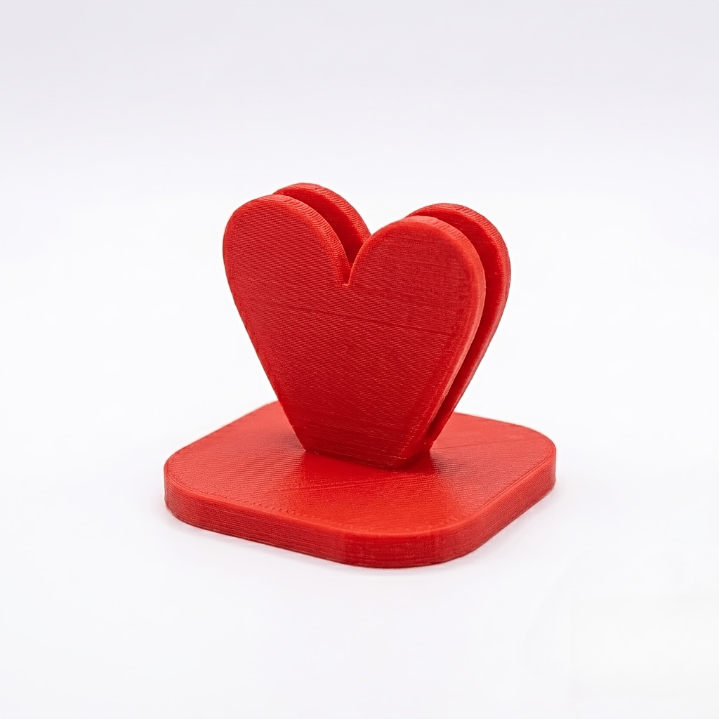 TEMU 1pc Red Heart-shaped Card Holder, Multipurpose Desktop Photo Clip Bracket And Message Note Organizer. Space-saving Table Number Name Sign Stand