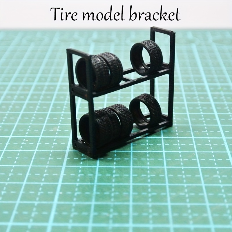 

Scale Display Holder, Model Car Garage Scene Accessory, Repair Shop Tool Set, Miniature Prop, Abs Material, Suitable For Ages 14+