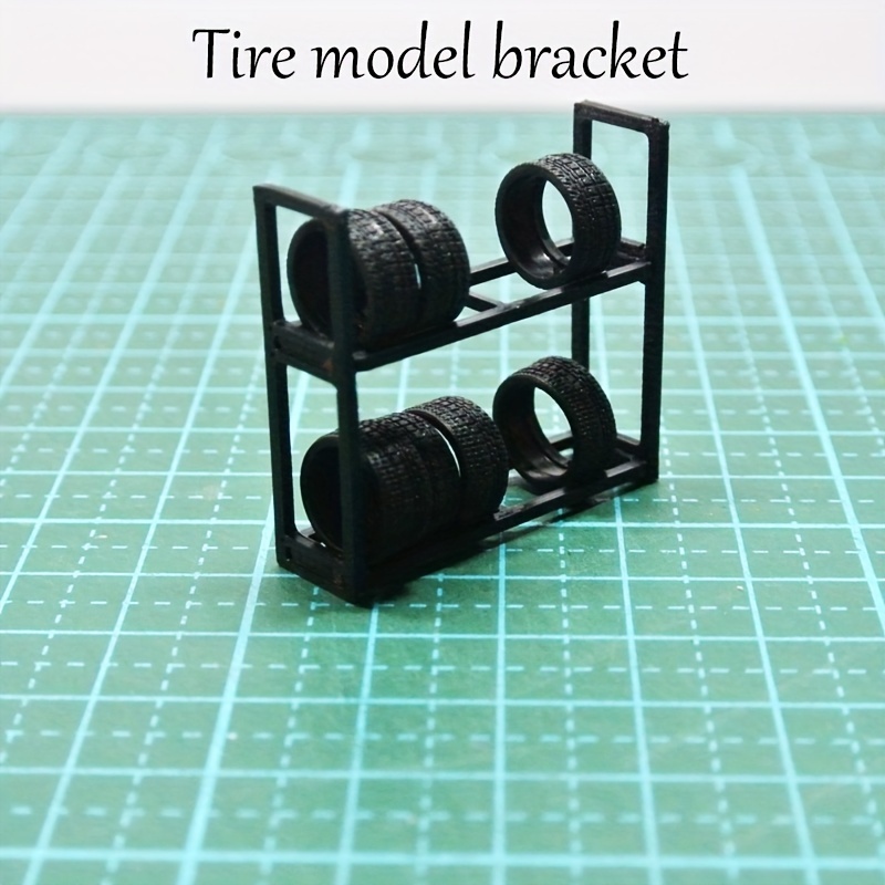 

Scale Display Holder, Model Car Garage Scene Accessory, Tool Set, Miniature Prop, Abs Material, Suitable For 14+