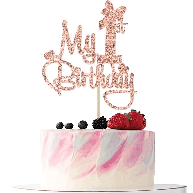 Image of Cake Decoration Supplies For A Princess-themed Birthday Party, Featuring A Rose For Birthday, Halloween, Christmas