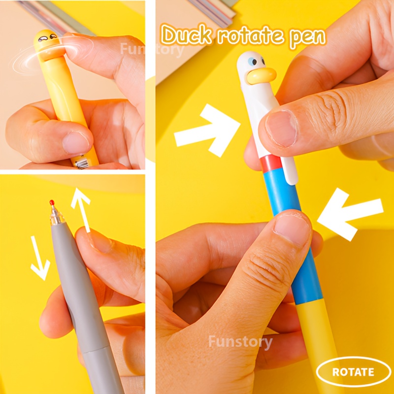 8pcs set creative parrot   fun   0.5mm smooth tip quick dry cute   supplies fidget writing pens, desk stationery, study essentials, whimsical pens,   stationery, lightweight pen, ergonomic grip, click mechanism, fidget pen, creative professionals, stationery lovers Product details 3