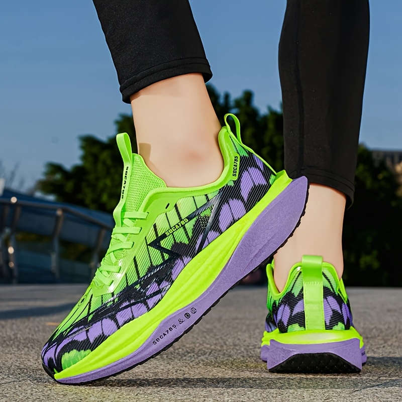 Unisex Lightweight Breathable Running Shoes, Carbon Plate Technology