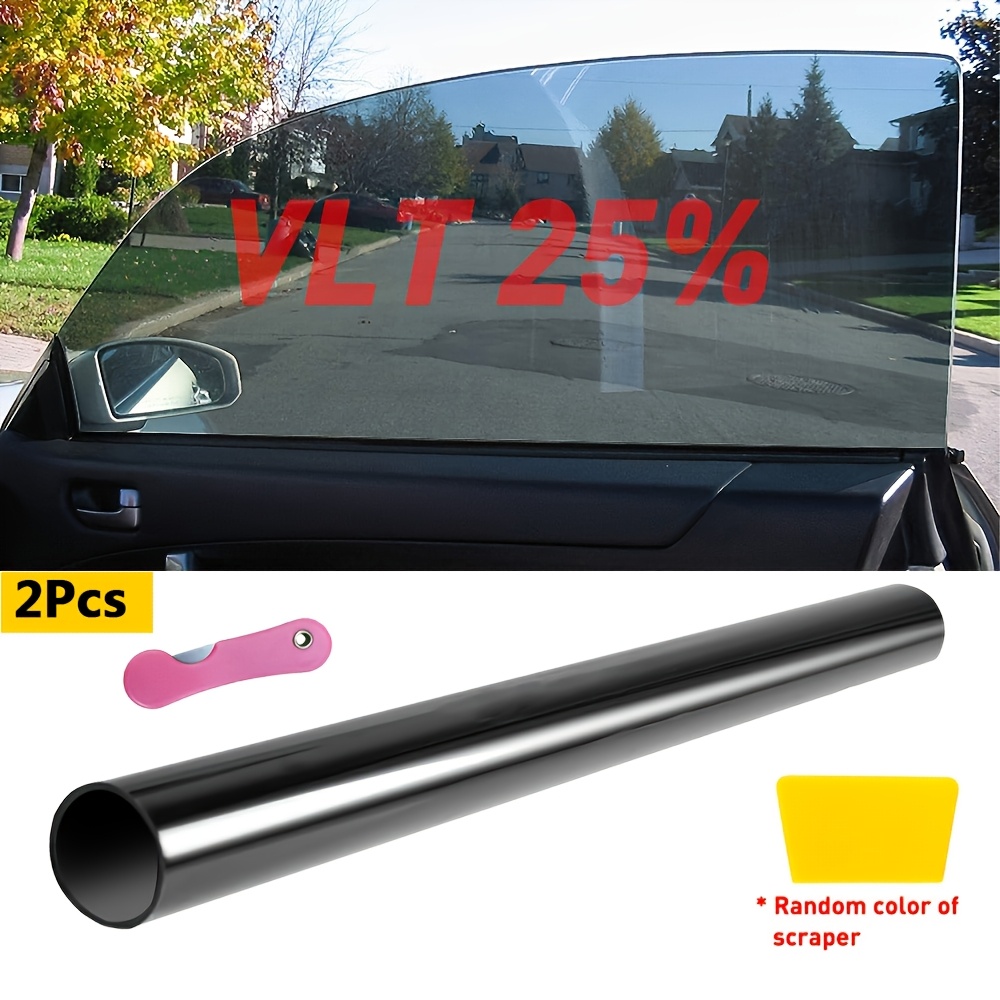 Película De Tinte Para Ventanas 3M - 5% VLT, Rollo De 20x10 Pies, Anti-calor Y Anti-rayaduras, Para Coche U Oficina