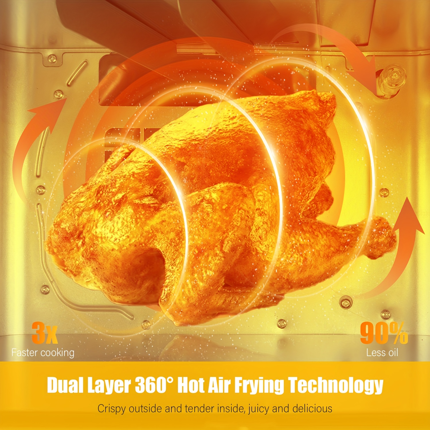 11L Xxl Dual Stack Airfryer