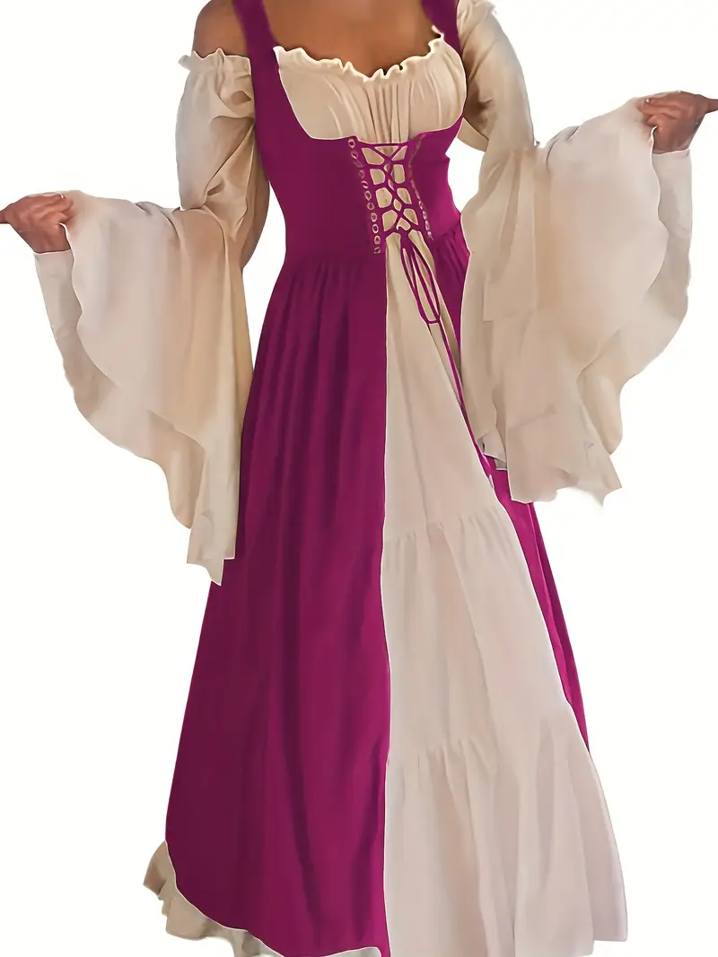 womens medieval renaissance costume role playing dress temu - Temu womens medieval renaissance costume role playing dress temu - Temu