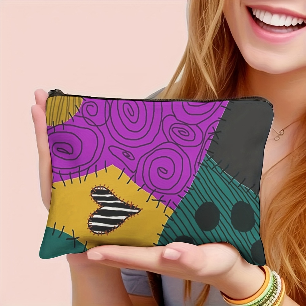TEMU 's New Leabostwick Makeup Bag - Handbag, Pocket, Pencil Case, Gift Bag, Cosmetic Storage, Perfect For Travel, Vacation, Business, Fitness, And Camping, Toiletry Travel Bag