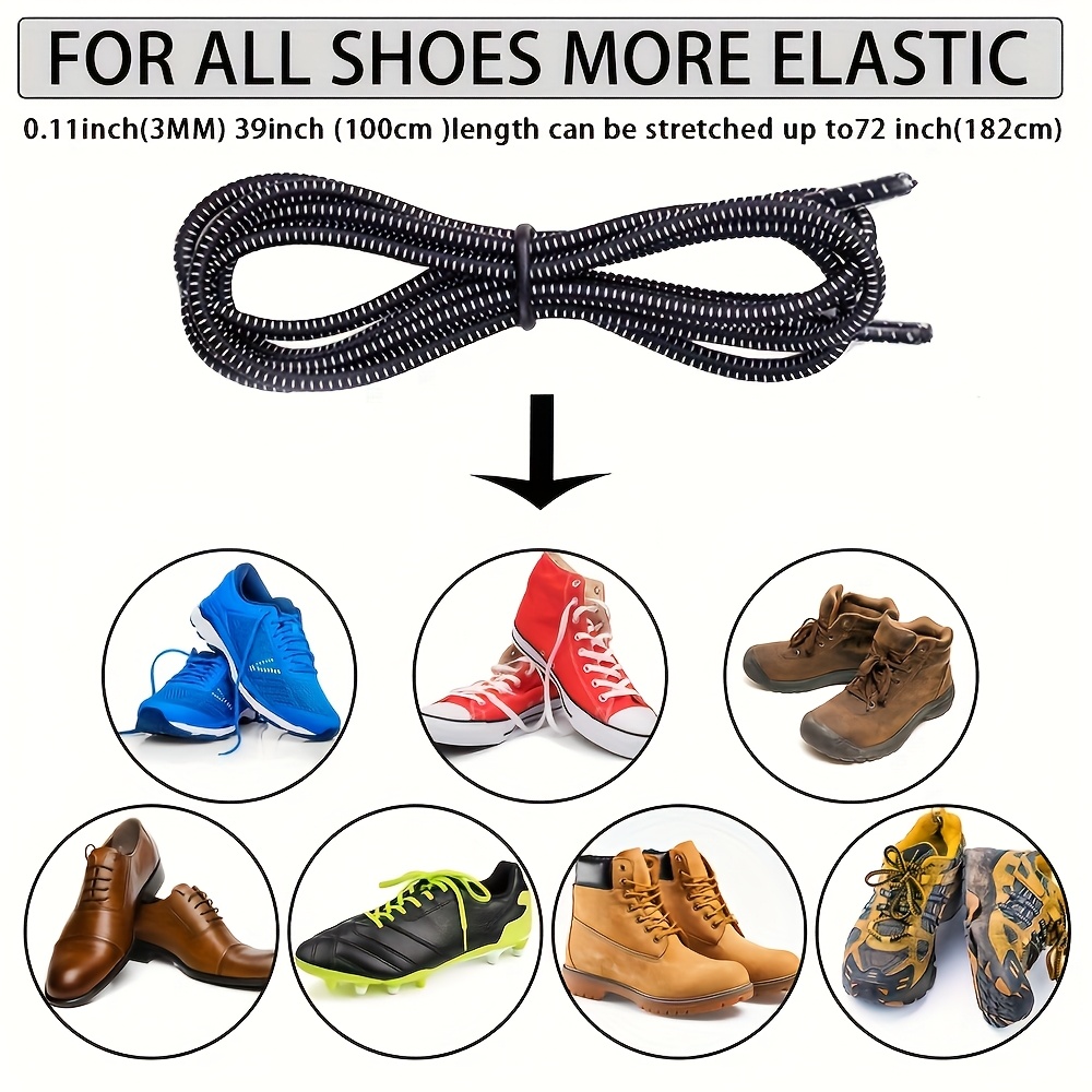 no tie shoe laces adults elastic shoe laces shoelaces Temu
