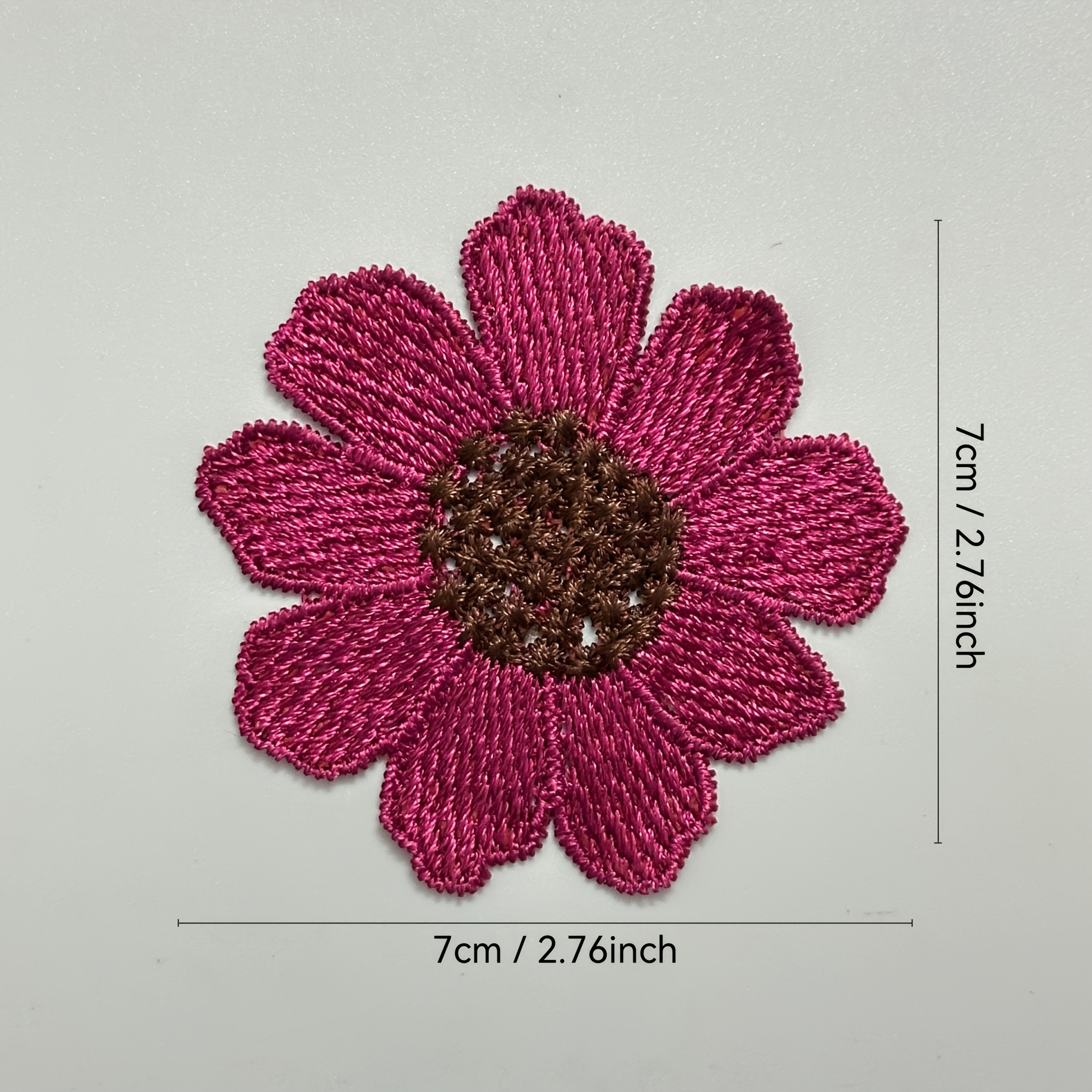 5pcs soluble lace iron patch appliques vintage