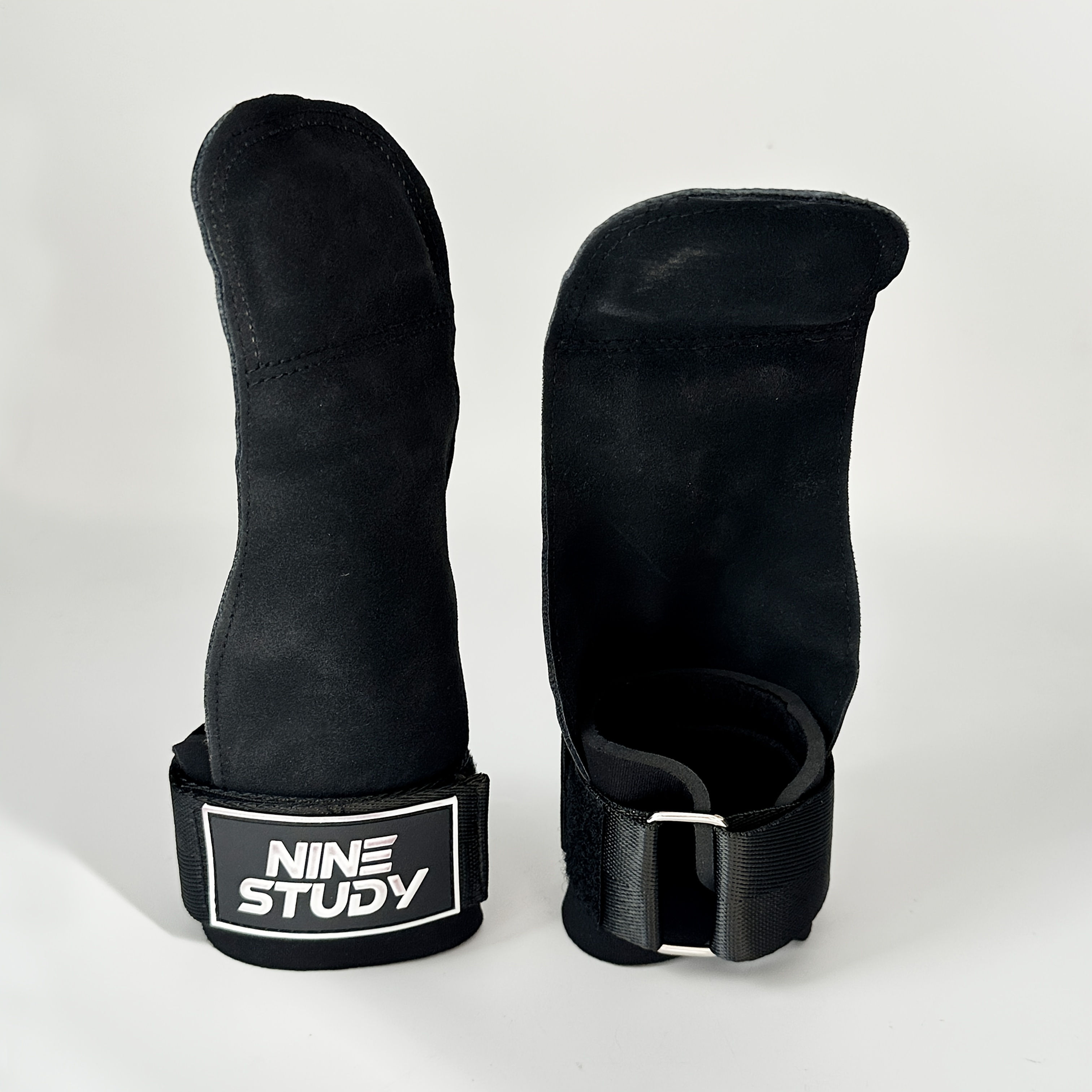 2pcs KOOLS Fitness Assist Bands - Non-Slip Wrist Straps with Textured Grip, Durable Microfiber Material, Reinforced Edges for Enhanced Workouts, Pull-Ups, and Everyday Use, Black, Gym Accessories, Workout Accessories