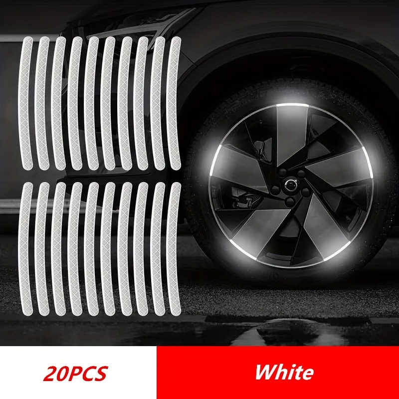 20pcs Wheel Enhance Visibility and Safety at Night