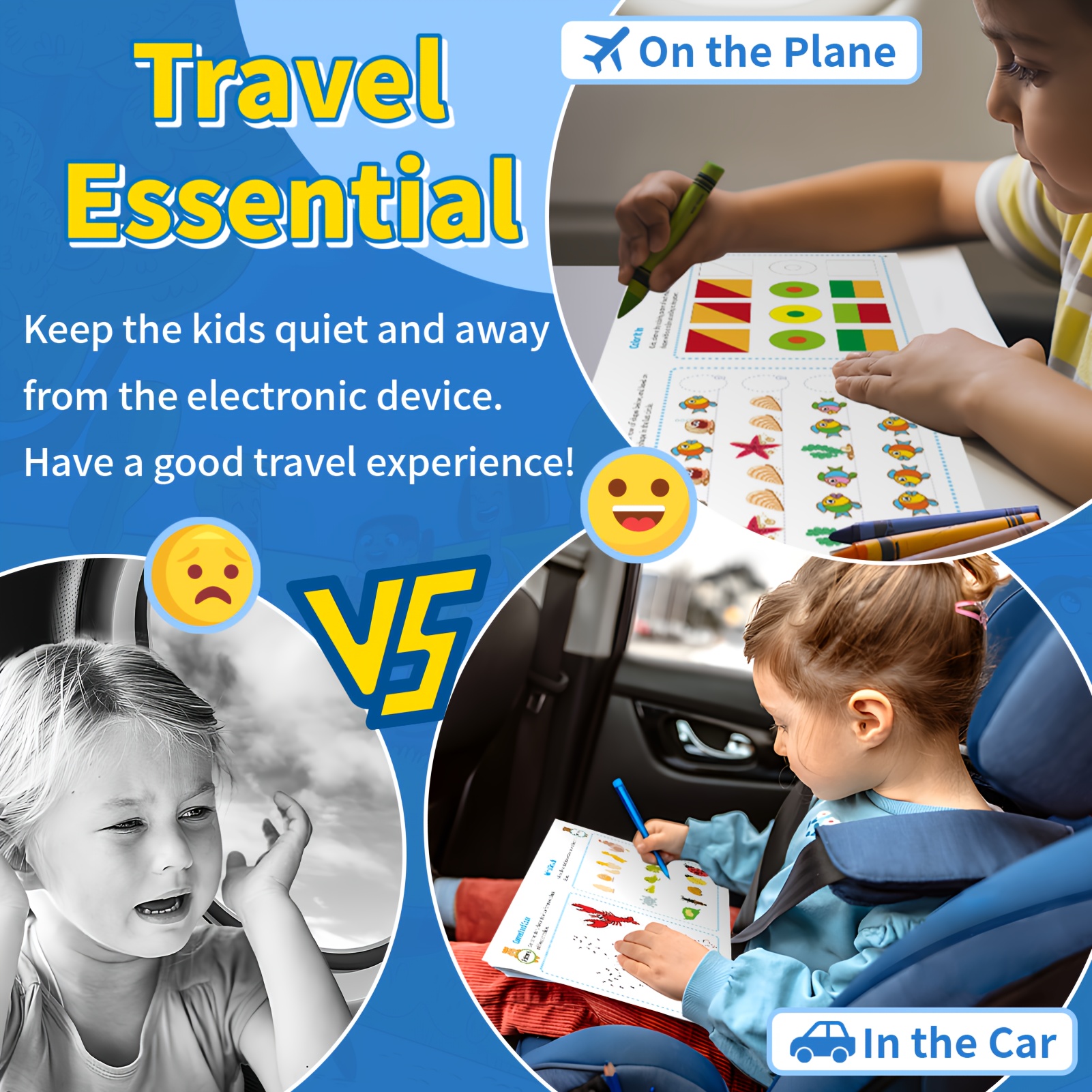 [1pc Fun English Learning Book] Fun English Books about Patterns And Regulations to Boost Kids' Concentration - Enhance Education And Creativity.