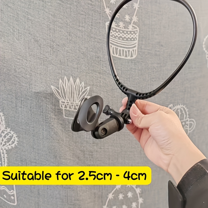 E-shop Freisprech-Nacken-Mikrofonständer mit verstellbarem Clip - Hergestellt aus robustem ABS-Material, ergonomisches Design, geeignet für