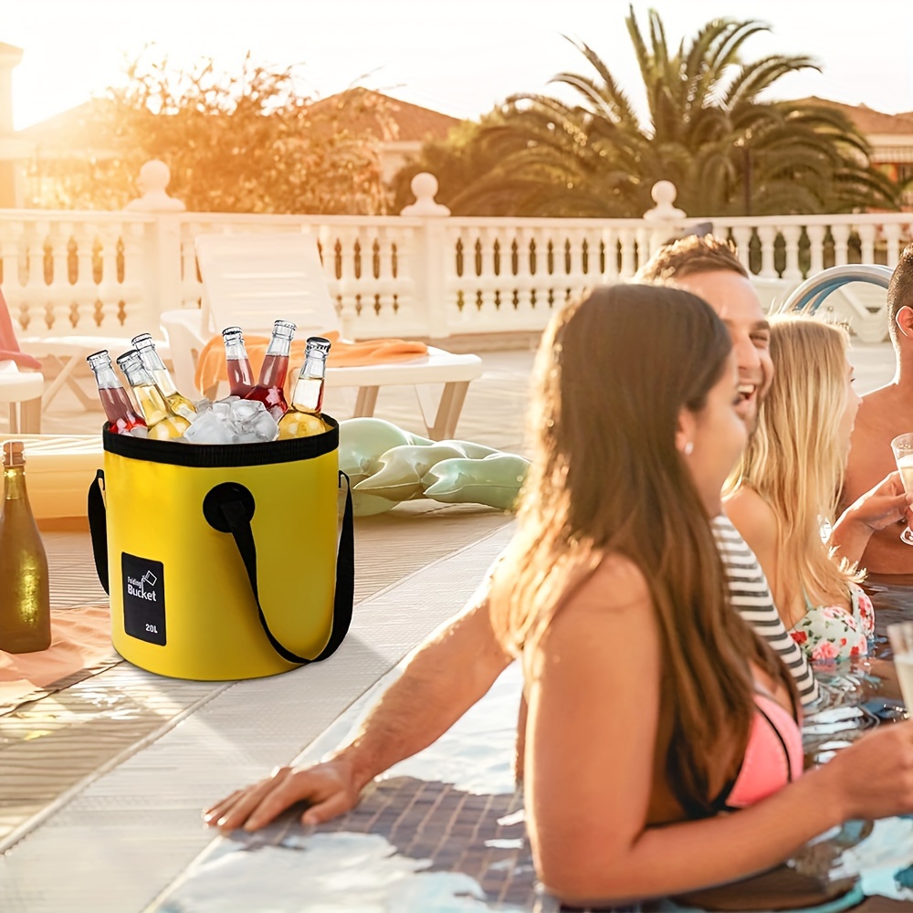 2pcs Collapsible Bucket Water Storage Containers