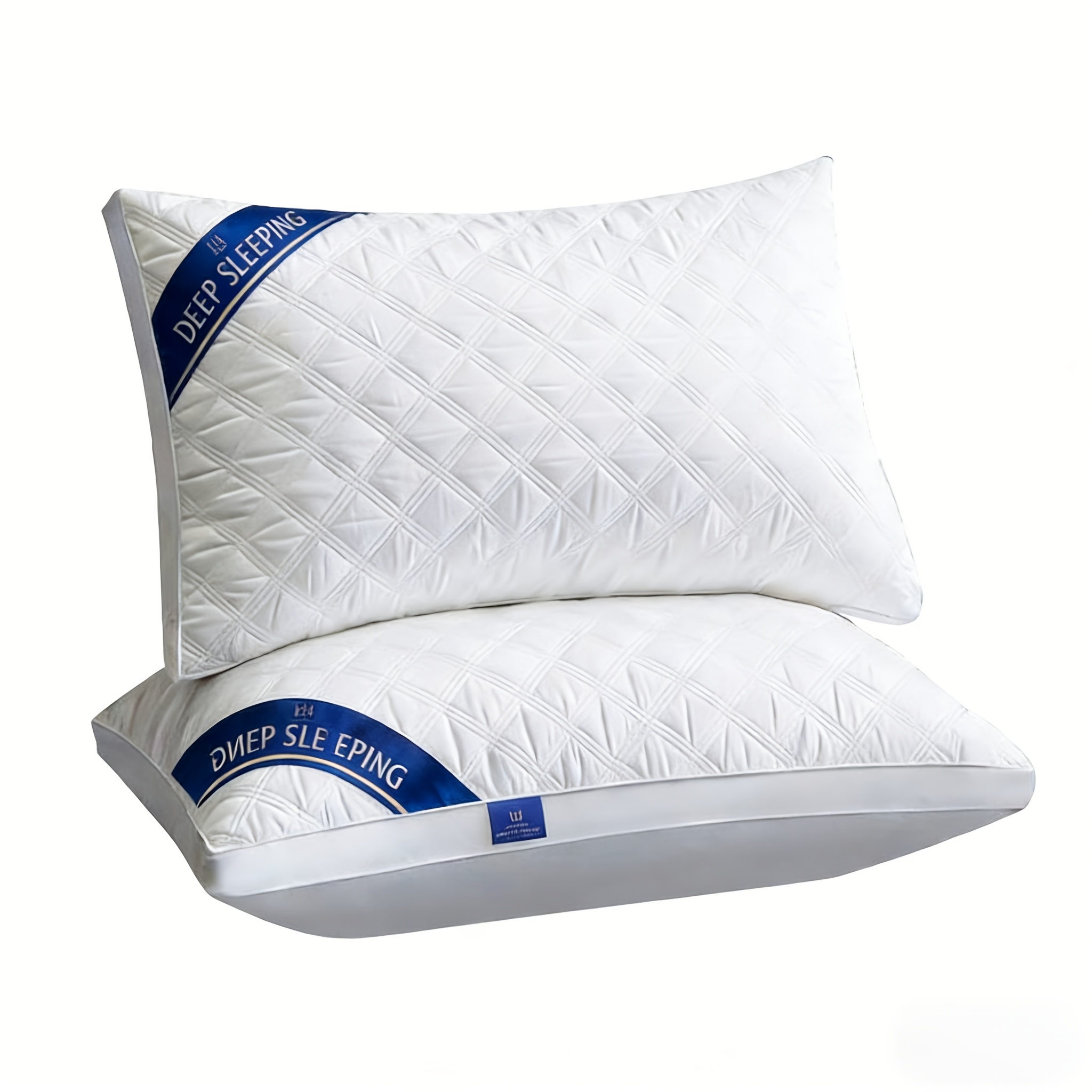 E-shop 74x48cm - Doppelseitiges Kissen aus 100% Polyester, 800g Füllung zum Schlafen, Hochstützendes Kissen, Premium Hotelkissen, Bietet