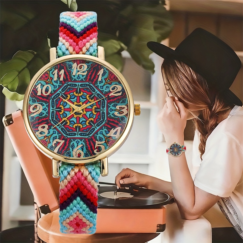Women'S Watches, Stylish And Retro, Versatile And Trendy, with an Ethnic Flair, The Perfect Gift for a Girlfriend