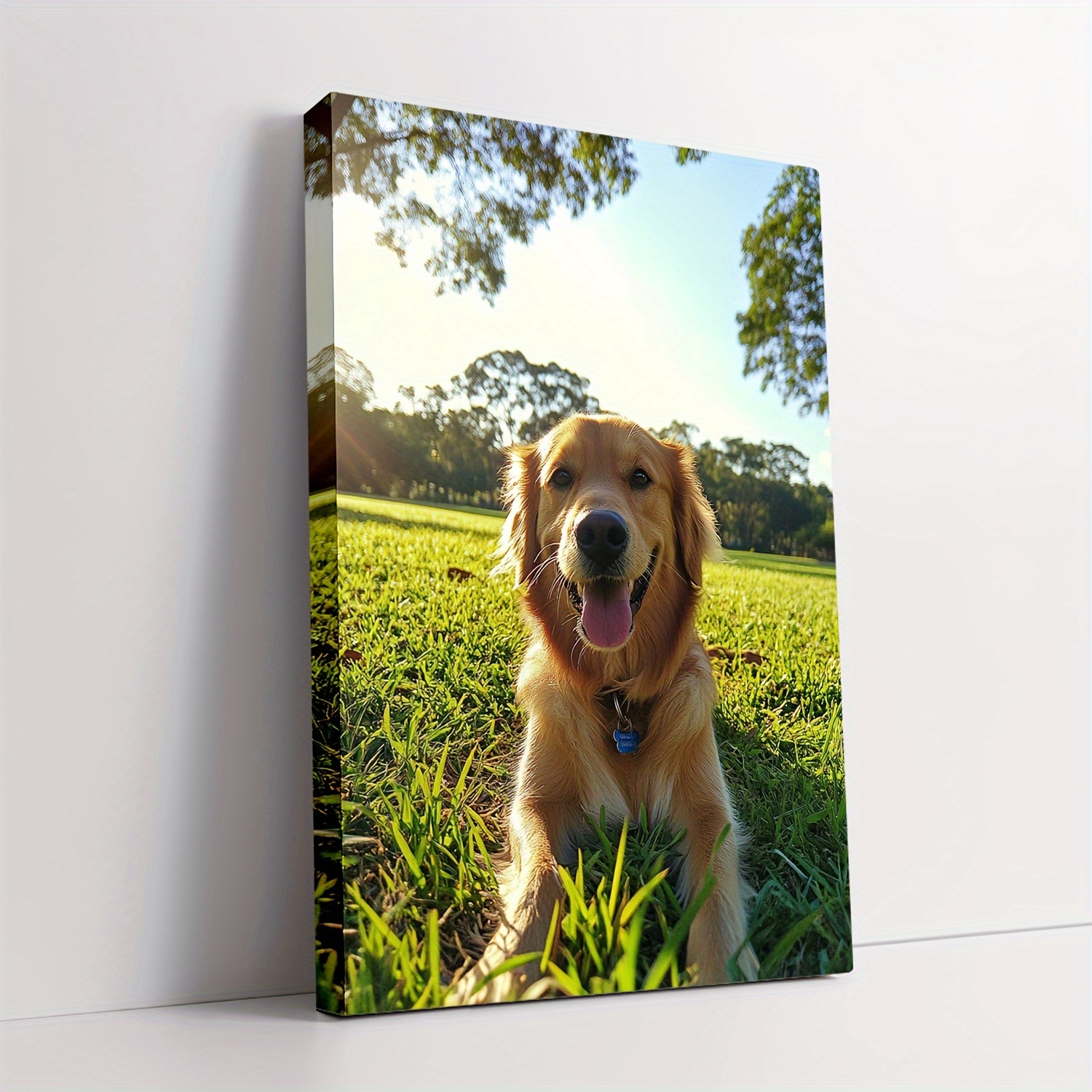 

Pet 11.8x15.7" - Personalized , For Mom, Son, , | - On Wood Frame | For