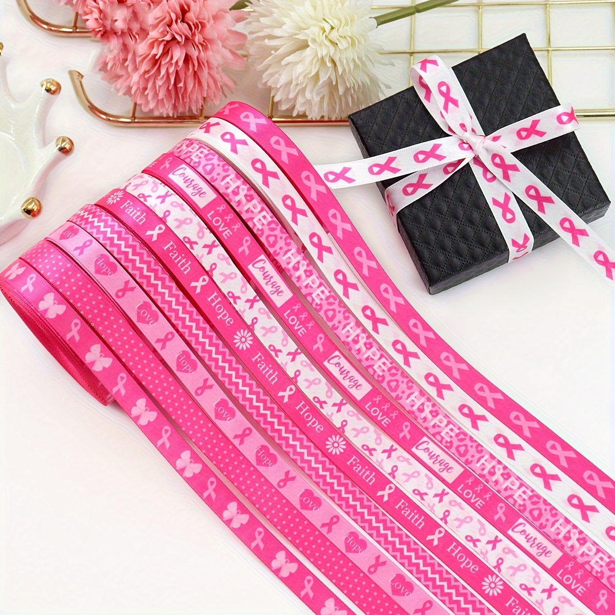 

Breast Ribbons - 10mm X 0.3937in, 450cm/177.165in, , Red, , Polyester , Packaging, Supplies