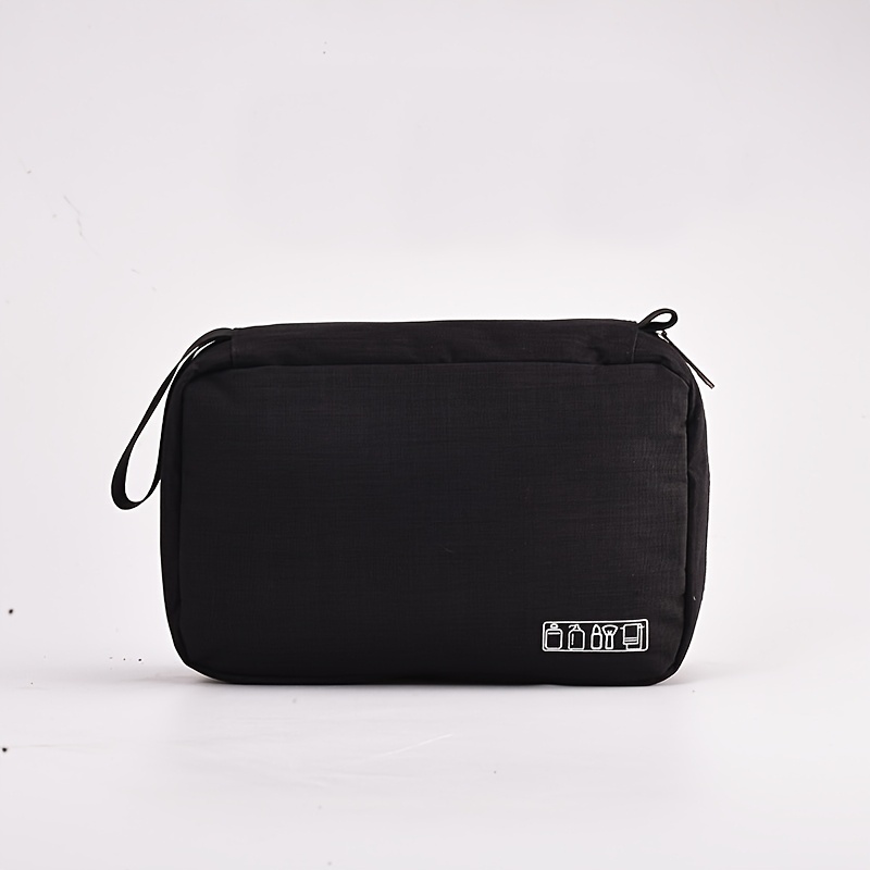E-shop Tragbare, faltbare, hängende Reise-Kosmetiktasche mit Haken | Kosmetik-Organizer mit großem Fassungsvermögen und mehreren , Unisex |