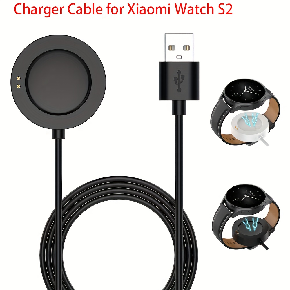 

Smartwatch Charger For Xiaomi Watch S2 S3 S4 S4sport Charging Dock Cable With Strong Magnet Portable Usb Charger Cord For Xiaomi Watch2 Pro